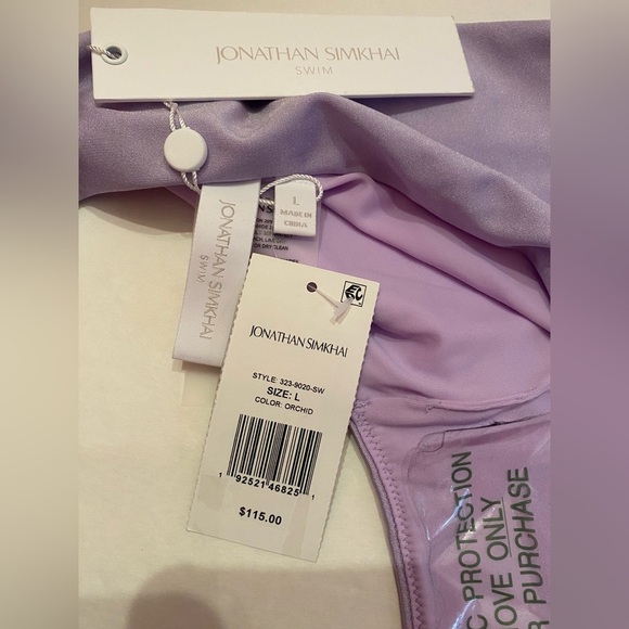 NWT Jonathan Simkhai Purple Bikini Bottom Size Medium and a Large - Picture 3 of 9